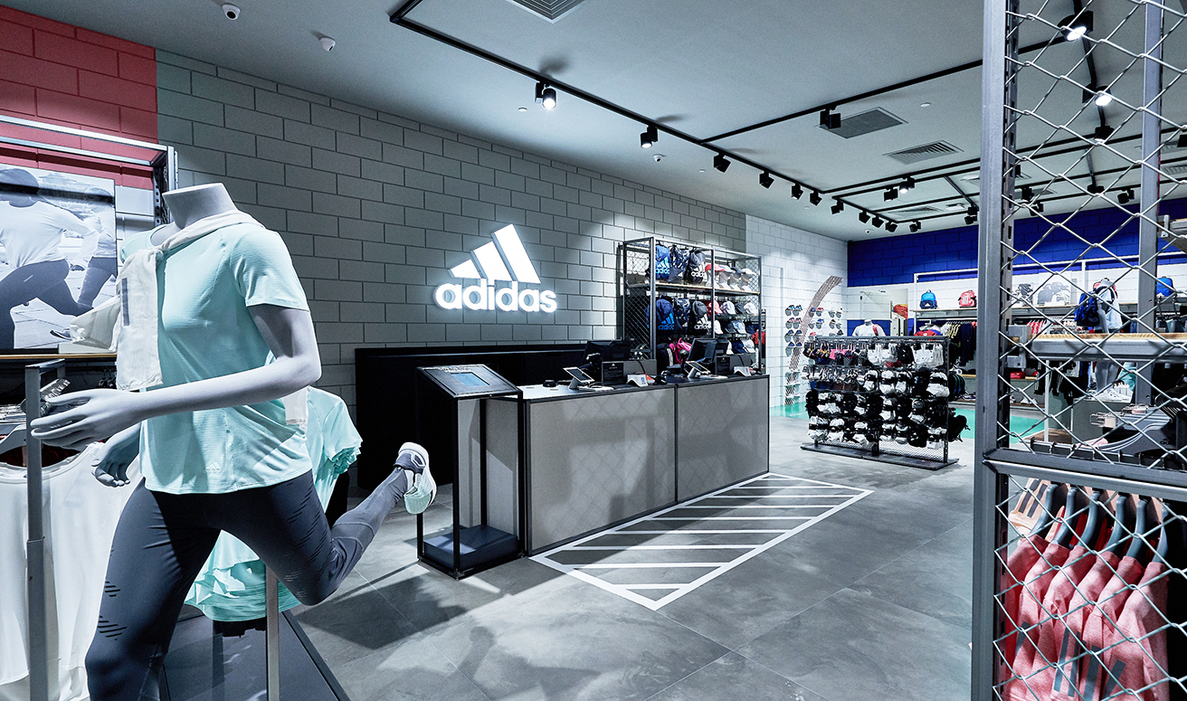Adidas china deals commercial space